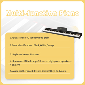 Đàn Piano Điện Di Động LeGemCharr 88 Phím, Bàn Phím Âm Nhạc 88 Phím, Piano Điện Tử Kỹ Thuật Số - Product Image 2