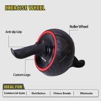 Roue abdominale de fitness OKPRO, vente en gros directe d'usine, pour entraînement de force et exercices