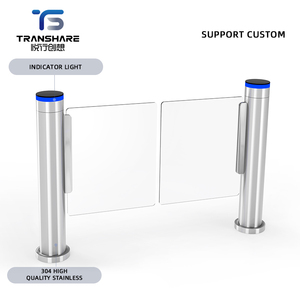 An ninh cao Tự động thiết lập lại nhanh chóng làn đường swing rào <span class=keywords><strong>c</strong></span>ản trong nhà hình trụ Tố<span class=keywords><strong>c</strong></span> độ <span class=keywords><strong>c</strong></span>ửa quay cho <span class=keywords><strong>c</strong></span>ông ty - Product Image 4