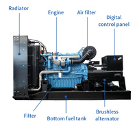 Generator Diesel Silent 200-400 Kw Self Start Mobile dengan ATS dan 480V, Penjualan Terlaris, Cadangan Daya Darurat