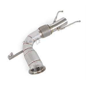 Convient pour BMW <span class=keywords><strong>MINI</strong></span> <span class=keywords><strong>F56</strong></span> <span class=keywords><strong>COOPER</strong></span> <span class=keywords><strong>S</strong></span> 2.0T 2014-2018 Collecteur d'<span class=keywords><strong>échappement</strong></span> haute performance en acier inoxydable avec couche isolante - Product Image 2