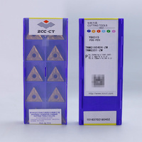 ZCC-CT outils de tournage de tour CNC insert en carbure série TNMG pour le traitement des pièces en acier TNMG160404/160408-ZM YB6315 inserts OEM
