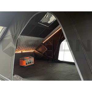 SNDN - Tienda de Campaña de Techo Rígida con Techo Abatible en X, Gran Espacio, para Campamento al Aire Libre, Impermeable, para Todas las Estaciones, con Escalera y LED - Product Image 5