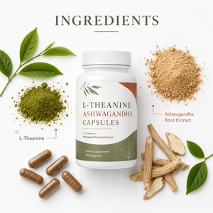 Mélange de Boissons pour le Sommeil aux Champignons Reishi de Haute Qualité, Vitamine D3, Magnésium, Capsules d'Ashwagandha pour Adultes, Femmes Enceintes et Enfants - Product Image 5