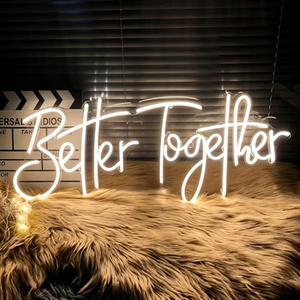 Vente en gros, dropshipping, enseigne lumineuse LED personnalisée avec logo, pour chambre, fête d'anniversaire, bar, enseigne néon LED - Product Image 3