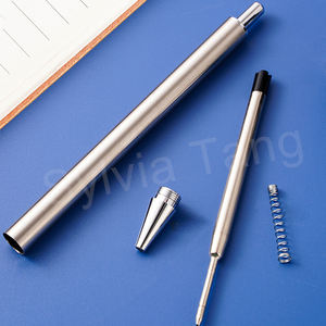 2023 Custom Logo Nieuwe Diy Transfer Sublimatie Lege Gel Inkt Pen Glitter Roestvrijstalen Pen Met 1.0Mm Schrijfbreedte - Product Image 4