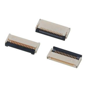 ขั้วต่อ FPC คุณภาพสูงแบบ ZIF R/A ชนิดตรง สำหรับการผลิตแบบ DIP และ SMT ใช้สำหรับอุปกรณ์อิเล็กทรอนิกส์ยานยนต์ พร้อมตัวล็อคสำหรับ PCB - Product Image 2