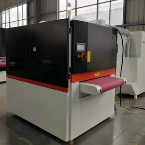 เครื่องขัดโลหะอัตโนมัติและเครื่องแปรงเส้นขอบเข็มขัดสําหรับขจัดเสี้ยนตะกรันของออกซีฟิวเอลและการตัดพลาสม่า - Product Image 5