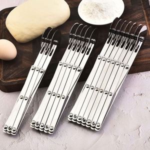 Multi-functional Custom Logo Pizza Cutter with Retractable Multi-<b>wheel</b> Doughnut Roller Stainless Steel Microwave Safe Oven Safe - Product Image 2