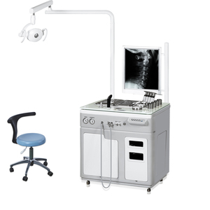 Postazione di Lavoro ENT, Tavolo Diagnostico, Unità di Esame ENT con Sedie per Paziente e Medico - Product Image 3