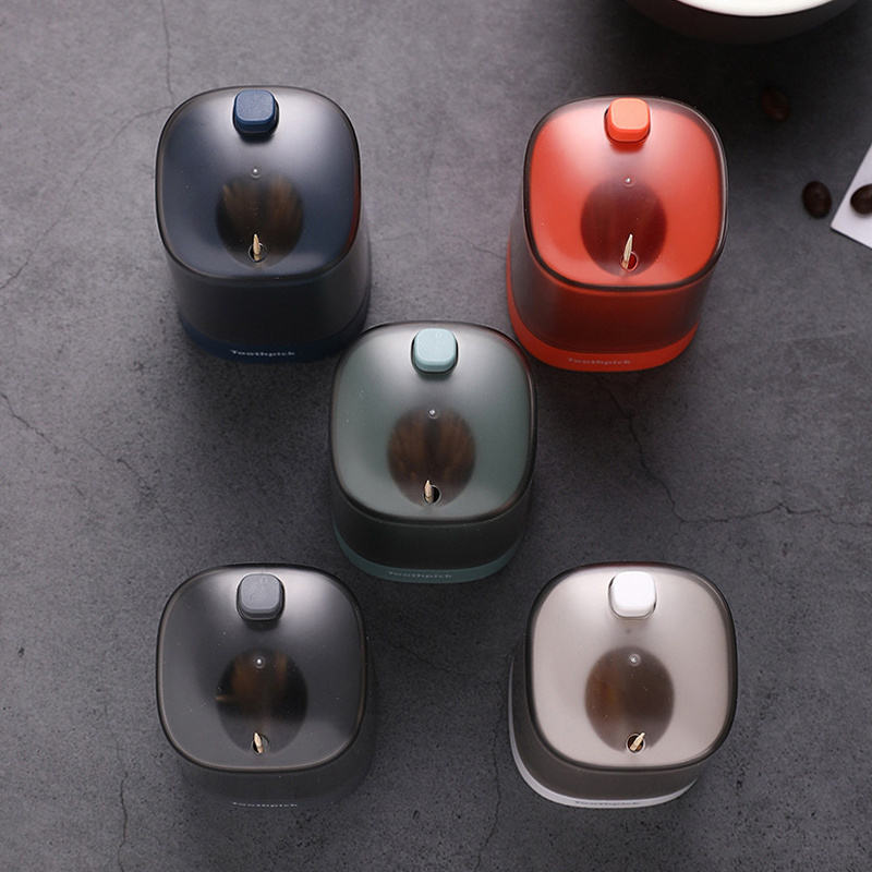 Modern Simple Pop-up Toothpick Box Creative Press Type Automatic Pop-up ...