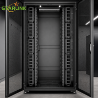 Armoire de serveur Starlink 37U, armoire réseau sur pied de 19 pouces avec porte verrouillable pour centre de données