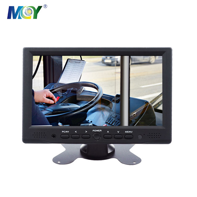 Portable IPS Screen 1024x600 OEM FHD 7 Inch VGA Monitor TFT LCD Car Bus Monitor for Truck