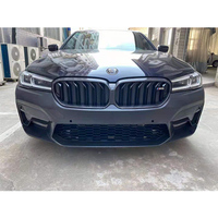Lame de pare-choc avant en ABS noir ABS, protection du véhicule, BMW série 5 G30, 2021
