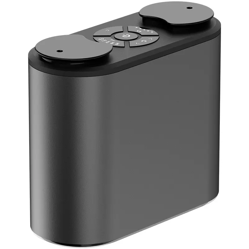 Corps en alliage d'aluminium 4 couleurs Mini Portable Durable Fragrance Essential Oil Nebulizer Home Aroma Diffuser