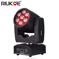 Mini projecteur LED Movinghead Beam Wash Zoom 7x12 LED