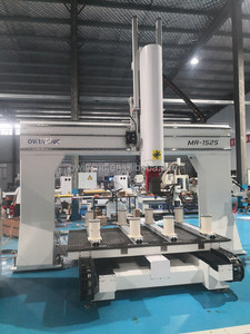 Tế Nam Owin <span class=keywords><strong>Cnc</strong></span> Gỗ Làm Việc <span class=keywords><strong>Cnc</strong></span> Gia Công 5 Trục <span class=keywords><strong>Cnc</strong></span> Làm Tổ Trung Tâm Cho Gỗ Foam Khuôn Làm - Product Image 3