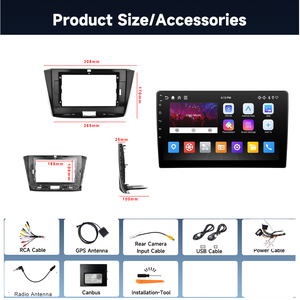 Autoradio Android Podofo 10.1" per Volkswagen <span class=keywords><strong>Passat</strong></span> 2016 con Carplay Wireless, Android Auto e GPS - Prezzo all'Ingrosso dal Fornitore - Product Image 6