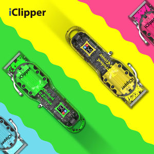 Iclipper-Y10S USB аккумуляторная батарея, полностью прозрачное для домашнего использования и парикмахер ножницы парикмахера для профессиональная машинка для стрижки волос - Product Image 6
