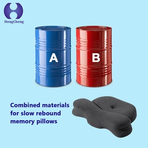 Hongcheng chậm phục hồi bộ nhớ bọt gối với cao su nhân tạo và vật liệu composite mật độ 40-60 độ tinh khiết 100% - Product Image 2