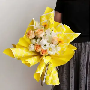 Giấy Gói Hoa Nhà Máy Louis G Home Paper Net Red Simple Bouquet Wrapping Paper Cửa Hàng Hoa Nguyên Liệu Tự Làm