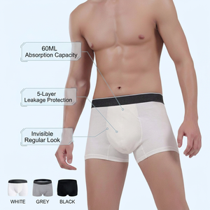 <span class=keywords><strong>Sous</strong></span>-vêtements d'incontinence respirants pour hommes ODM&OEM, en coton lavable, absorbants, pour fuites urinaires, <span class=keywords><strong>anti</strong></span>-odeurs, réutilisables - Product Image 2