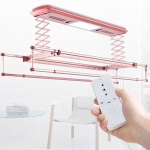 Tendedero de ropa inteligente, nuevo modelo rosa, elevación automática con desinfección y secado al aire, tendedero que ahorra espacio - Product Image 1