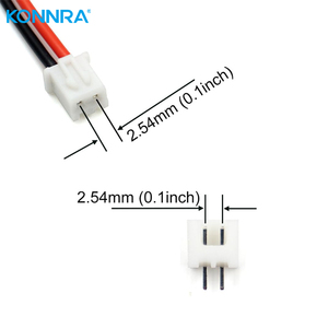 KR2501 JST XH <span class=keywords><strong>2</strong></span>.5mm 피치 <span class=keywords><strong>2</strong></span> <span class=keywords><strong>3</strong></span> 4 5 6핀 플러그 소켓 헤더 S6B-XH-SM4-TB SMD SMT PCB 하네스 와이어-투-보드 커넥터 키트 - Product Image 3