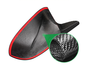 Fibre de carbone sèche pour BMW X3, coque de rétroviseur de style corne de vache, modification de la coque de rétroviseur, protection extérieure en fibre de carbone - Product Image 5