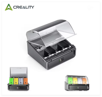 Kit Sistem Filamen Multi Warna Creality CFS untuk Printer 3D Hi/K2 PLUS, Kotak Pengering Filamen yang Dapat Diperluas, Pencetakan 16 Warna
