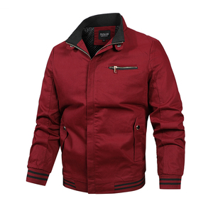 Veste décontractée slim personnalisée avec logo, nouvelle collection automne 2025, pour jeunes hommes et femmes, avec col montant - Product Image 5
