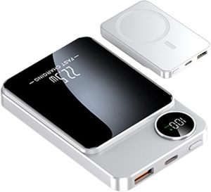 แบตสำรองพกพาขนาดเล็ก 5000mAh กำลังไฟ 20W ชาร์จไร้สายเร็ว พร้อมพอร์ต Type-C สำหรับใช้งานกลางแจ้ง - Product Image 1
