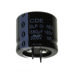 ตัวแทนจำหน่ายอย่างเป็นทางการ คาปาซิเตอร์อะลูมิเนียม 560UF 20% 200V แบบ Snap-in Through Hole รุ่น SLP561M200E1P3 ความจุ 560 ยูเอฟ - Product Image 1