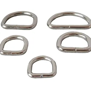 Correa de Metal de Alta Calidad para Bolso, Correa para Collar de Perro, Cadena, Hebilla de Anillo en D, Cierre de Hebilla, Resistente, Gruesa, para Manualidades - Product Image 1