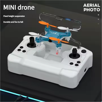 Mini 360 rouleau quatre axes Drones avions de poche électriques jouet enfants niveau débutant hauteur fixe en plastique hélicoptère télécommandé