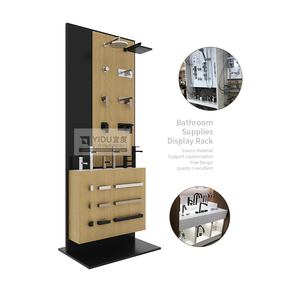 Cao cấp kim loại vòi nước Rack hiển thị với vòi hoa sen sản phẩm hiển thị và sàn gắn cửa xử lý đứng thiết kế - Product Image 1