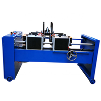 Machine à chanfreiner pneumatique à double tête modèle 50 pour le traitement des extrémités de barres rondes et de tuyaux en acier inoxydable