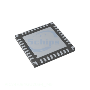PIC24FJ64GU203-I_M5 <b>36</b> UFQFN Exposed Pad Embedded Components Electronic Manufacturer Channel - Product Image 1