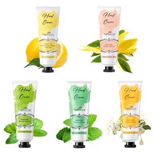 Label pribadi grosir Set krim tangan Vegan Korea Losion Tangan parfum pengencang Mini pelembap pengelupasan Shea Butter - Product Image 6