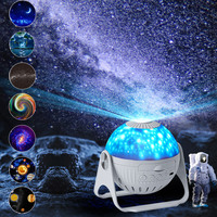 Projecteur d'étoiles Youkela Nebula, veilleuse pour chambre d'enfant, cadeau de vacances, projecteur de ciel étoilé, lumière de table décorative à LED rotative