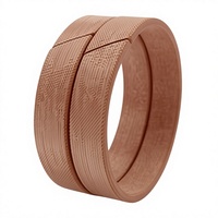 Anillo de Sellado Fenólico Topseals, Anillo Guía de Soporte, Garantía de 3 Años para Cilindros Hidráulicos, Equipo Industrial de Uso Pesado