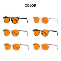 Lunettes d'ordinateur tendance 2024, logo personnalisé, montures optiques TR90, mode, femmes, hommes, anti-lumière bleue