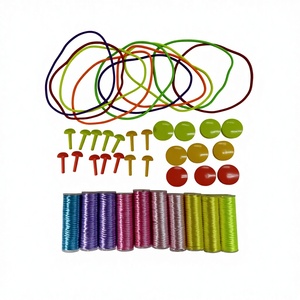 Kit de fabrication de bracelets en plastique <span class=keywords><strong>pour</strong></span> enfants de 7 <span class=keywords><strong>à</strong></span> 14 ans - <span class=keywords><strong>Métier</strong></span> <span class=keywords><strong>à</strong></span> <span class=keywords><strong>tisser</strong></span> manuel DIY avec boîte colorée, ensemble de jouets créatifs - Product Image 4