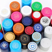 Capsules thermorétractables en PVC pour bouteilles de vin, whisky, vodka – Scellés inviolables faciles à utiliser avec marquage à chaud