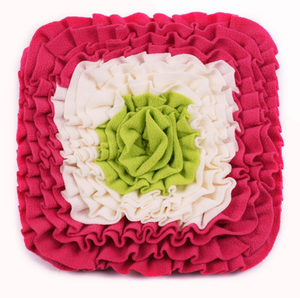 Tapis de reniflement interactif en polaire pour chiens, tapis de recherche de nourriture pour animaux de compagnie, tapis de reniflement pour chiens de petite taille - Product Image 1