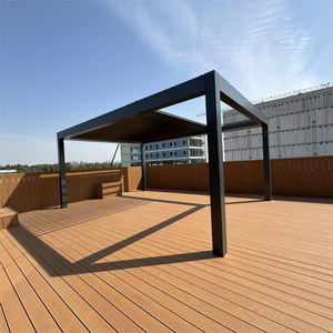 Pergola in alluminio puro Pergola giardino Setup 8x8 impermeabile sostenibile personalizzato - Product Image 3