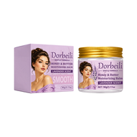 Baume hydratant au beurre de miel OEM, parfum lavande, crème naturelle pour le visage et le corps, pour peaux sèches, formule douce, marque privée
