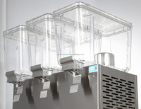Machine à smoothie et à slush professionnelle à réservoir unique, distributeur de jus avec rinçage par pulvérisation, 16L, compacte, vente en usine