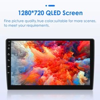 Radio Mobil Android Universal 7 9 10 Inch Layar Sentuh IPS 1280x720 Navigasi GPS BT 50W 4G WiFi 12V