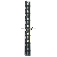 Jalouplus Cadre de fenêtre à persiennes en aluminium à ouverture verticale moderne, persiennes durables en alliage d'aluminium pour l'utilisation hôtelière, marché des Philippines